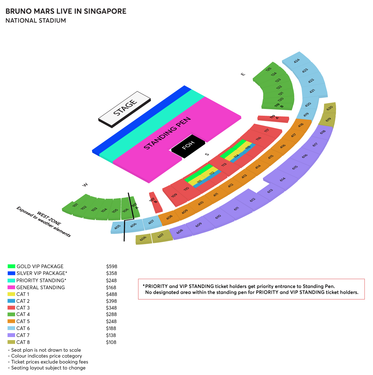 Bruno Mars to Ignite the National Stadium with His Hits