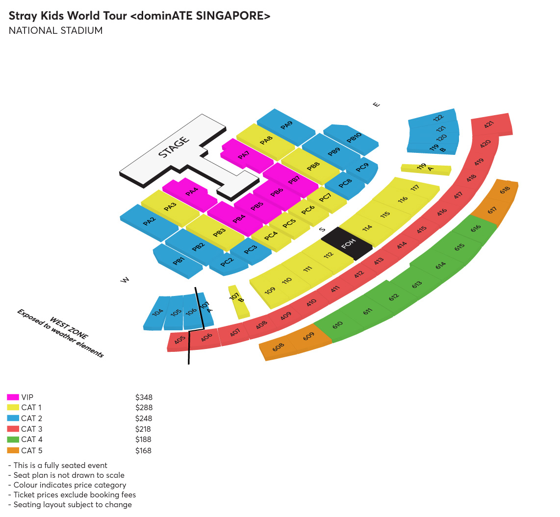 Stray Kids World Tour Singapore Sports Hub Sports Entertainment