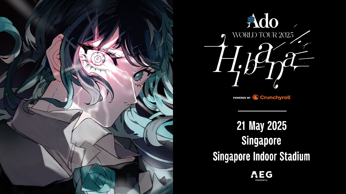 Ado WORLD TOUR 2025 “Hibana” Powered by Crunchyroll in Singapore